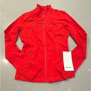 Lululemon Define Jacket *Luon True Red Sz 6 NWT